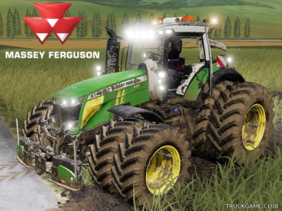 Мод "Massey-Ferguson 8700S v1.2.1" для Farming Simulator 2019
