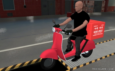 Мод "Faggio Scooter v3.0" для Euro Truck Simulator 2