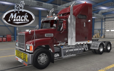 Мод "Mack Pinnacle CHU 613 v1.7" для American Truck Simulator