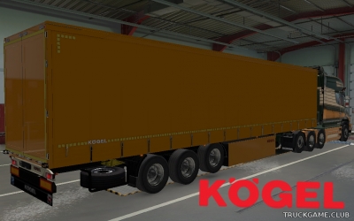 Мод "Owned Koegel Trailer Pack v1.7" для Euro Truck Simulator 2
