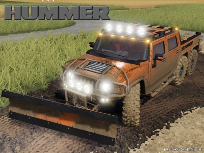 Мод "Hummer H2 6x6 Plow v1.0" для Farming Simulator 2019