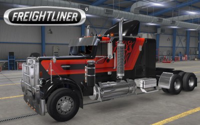 Мод "Freightliner FLC 120 64T" для American Truck Simulator