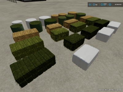 Мод "Buyable Bales v1.0" для Farming Simulator 22