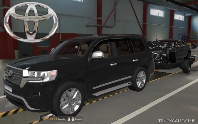 Мод "Toyota Land Cruiser 200 2012" для Euro Truck Simulator 2