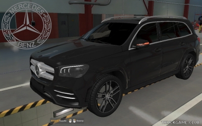Мод "Mercedes GLS 580 AMG" для Euro Truck Simulator 2