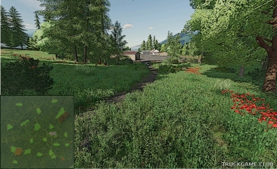 Мод "Risoux Forest v1.1" для Farming Simulator 22