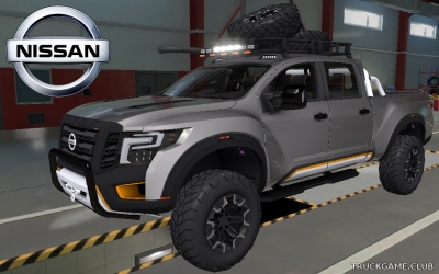 Мод "Nissan Titan Warrior 2017" для Euro Truck Simulator 2