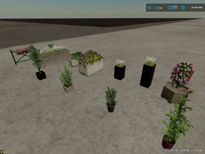 Мод "Placeable Flowers Pack v1.0" для Farming Simulator 22
