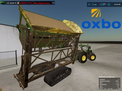 Мод "Oxbo Dump Cart v1.0" для Farming Simulator 22