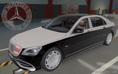 Мод "Mercedes-Maybach S650 2018" для Euro Truck Simulator 2