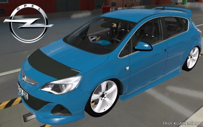 Мод "Opel Astra J" для Euro Truck Simulator 2
