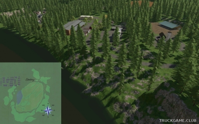Мод "Einebergforest v1.0" для Farming Simulator 22