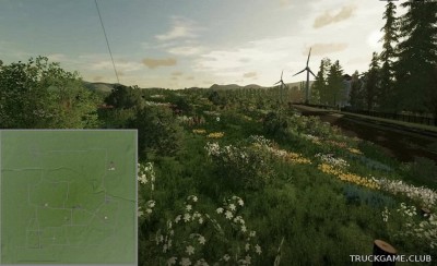 Мод "Swedish Landscape v1.8" для Farming Simulator 22