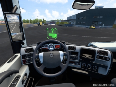 Мод "Mirror Cam" для Euro Truck Simulator 2