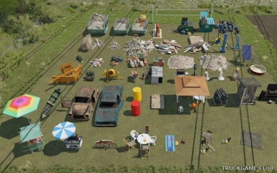 Мод "Placeable Additional Decoration Package v1.0.0.1" для Farming Simulator 22