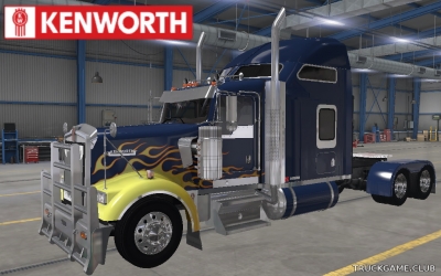 Мод "Kenworth W900L Big Bob Edition v3.8" для American Truck Simulator
