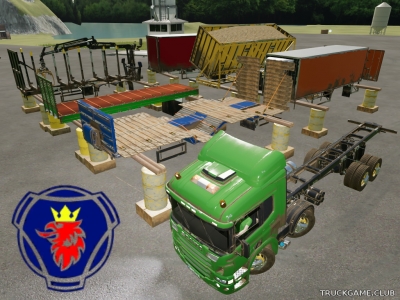 Мод "Scania P310 v1.0" для Farming Simulator 22
