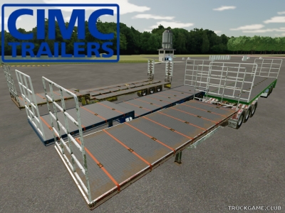Мод "CIMC Trailers v1.0" для Farming Simulator 22