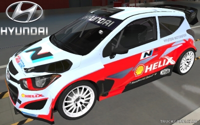 Мод "Hyundai i20 WRC" для Euro Truck Simulator 2