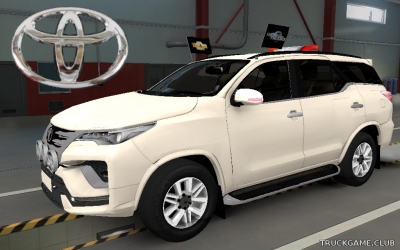 Мод "Toyota Fortuner AN160 v1.4" для Euro Truck Simulator 2