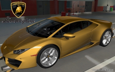 Мод "Lamborghini Huracan LP580-2 2017 v1.4" для Euro Truck Simulator 2