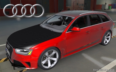 Мод "Audi RS4 Avant 2013" для Euro Truck Simulator 2