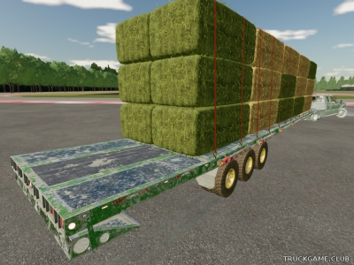 Мод "Gooseneck Transport Trailer v1.0" для Farming Simulator 22