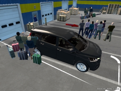 Мод "Car Passenger mod" для Euro Truck Simulator 2