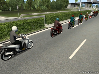 Мод "Ai Scooters" для Euro Truck Simulator 2