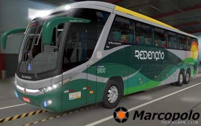 Мод "Marcopolo Paradiso G7 1200" для Euro Truck Simulator 2