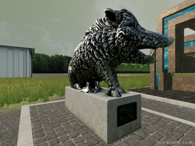 Мод "Placeable Boar Statue v1.0" для Farming Simulator 22