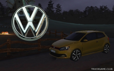 Мод "Volkswagen Polo GTI Mk5 2011 v4.4" для Euro Truck Simulator 2