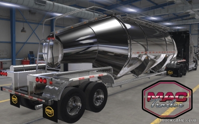 Мод "Ownable AeroMAC Pneumatic Tanker" для American Truck Simulator