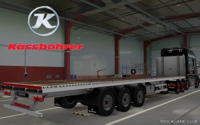 Мод "Ownable Kaessbohrer Flatbed" для Euro Truck Simulator 2