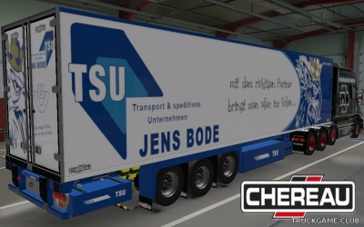 Мод "Ownable Chereau Trailer" для Euro Truck Simulator 2
