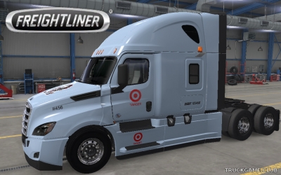 Мод "Freightliner Cascadia Target Skin" для American Truck Simulator