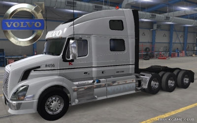 Мод "Volvo VNL Knight Skin" для American Truck Simulator