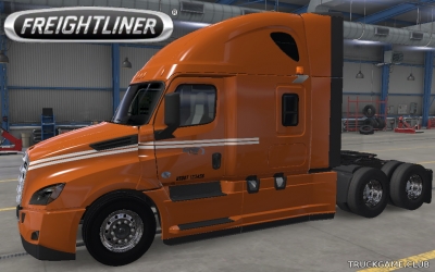 Мод "Freightliner Cascadia Roadrunner Skin" для American Truck Simulator