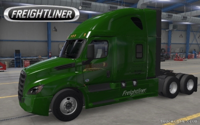 Мод "Freightliner Cascadia Bison Skin" для American Truck Simulator