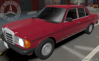 Мод "Mercedes W123" для Euro Truck Simulator 2