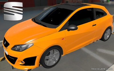 Мод "Seat Ibiza Cupra" для Euro Truck Simulator 2