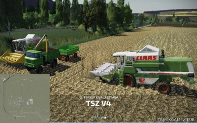 Мод "TSZ V4 v1.0.0.1" для Farming Simulator 22