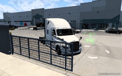 Мод "Animated gates in companies v1.4" для American Truck Simulator