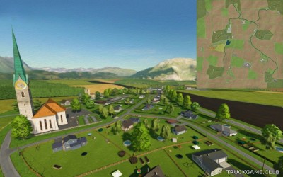 Мод "Mountain Hill 2022 v6.0.1" для Farming Simulator 22