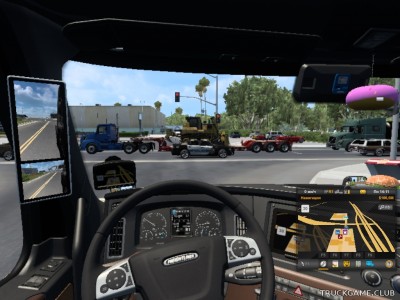 Мод "Mirror Cam v2.1" для American Truck Simulator
