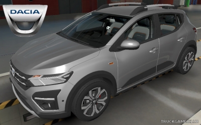 Мод "Dacia Sandero 2021" для Euro Truck Simulator 2