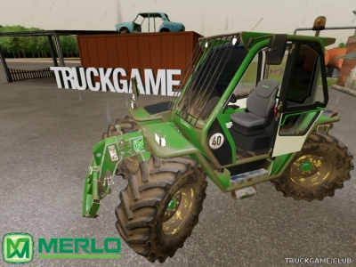 Мод "Merlo P41.7 Turbofarmer v1.0" для Farming Simulator 22