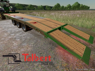Мод "Talbert AC3 25 ART Tilt Deck v1.0" для Farming Simulator 22
