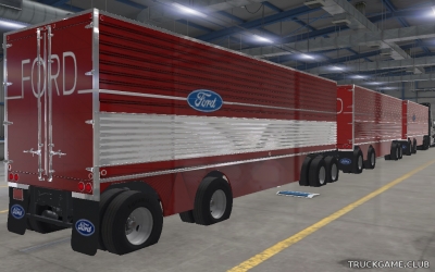 Мод "Ownable Bigred Trailer" для American Truck Simulator