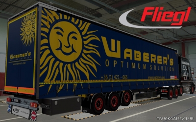 Мод "Ownable Fliegl SDS 350 Mega v2.3" для Euro Truck Simulator 2